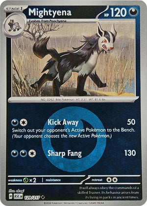 Mightyena - 129/217 (Energy Symbol Pattern) [ME: Ascended Heroes]