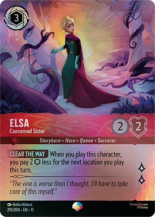 Elsa - Concerned Sister (Epic) (215/204) [Winterspell]