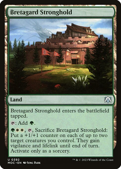 Bretagard Stronghold (392) [March of the Machine Commander]