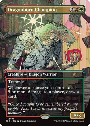 Dragonborn Champion (2498) [Secret Lair Drop]