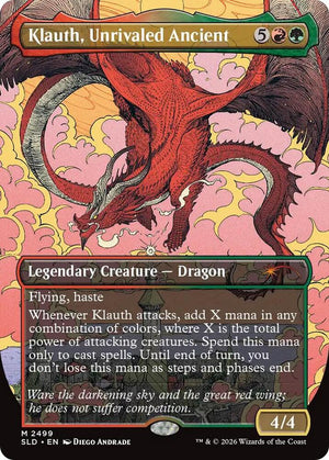 Klauth, Unrivaled Ancient (2499) [Secret Lair Drop]