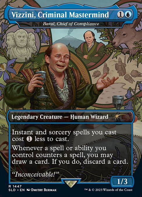 Baral, Chief of Compliance (1447) [Secret Lair Drop] [Borderless]