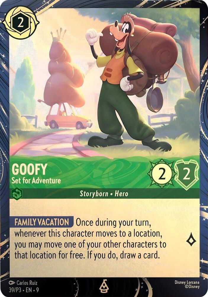 Goofy - Set for Adventure (39) [Disney Lorcana Promo Cards]