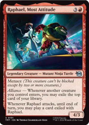 Raphael, Most Attitude (101) [Teenage Mutant Ninja Turtles]