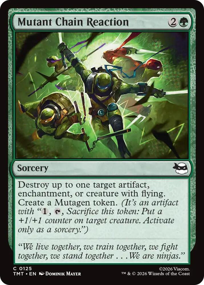 Mutant Chain Reaction (125) [Teenage Mutant Ninja Turtles]