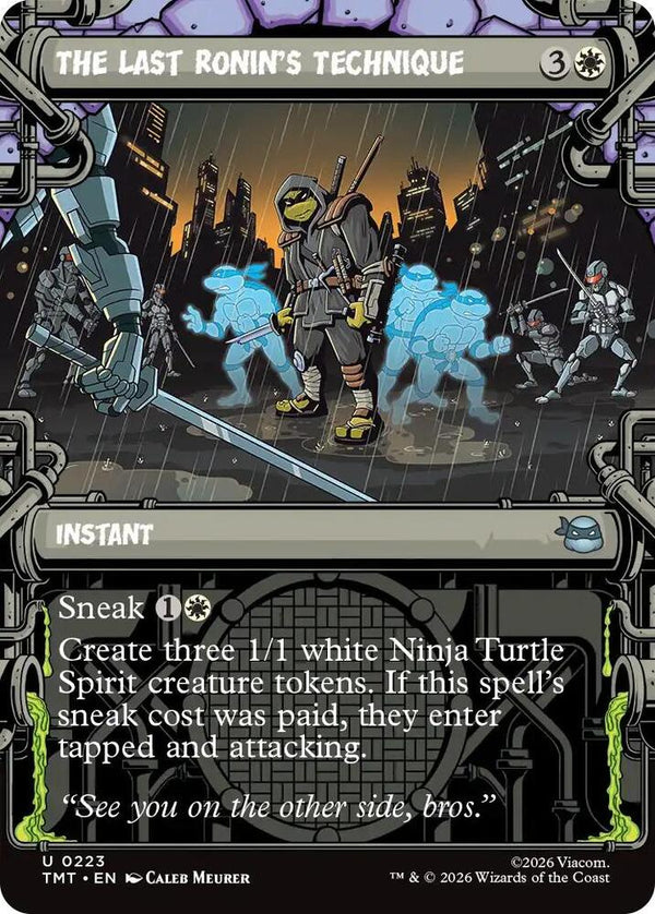 The Last Ronin's Technique (Showcase) (223) [Teenage Mutant Ninja Turtles]