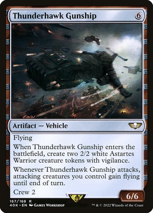 Thunderhawk Gunship (167) [Warhammer 40,000 Commander]