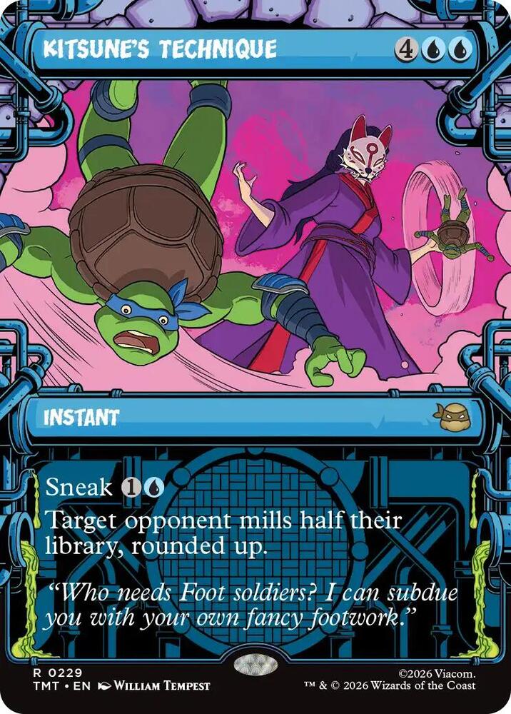 Kitsune's Technique (Showcase) (229) [Teenage Mutant Ninja Turtles]