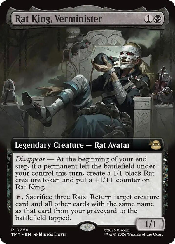 Rat King, Verminister (Extended Art) (266) [Teenage Mutant Ninja Turtles]
