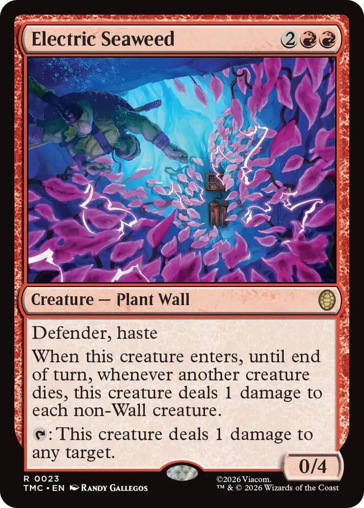 Electric Seaweed (23) [Teenage Mutant Ninja Turtles Commander]