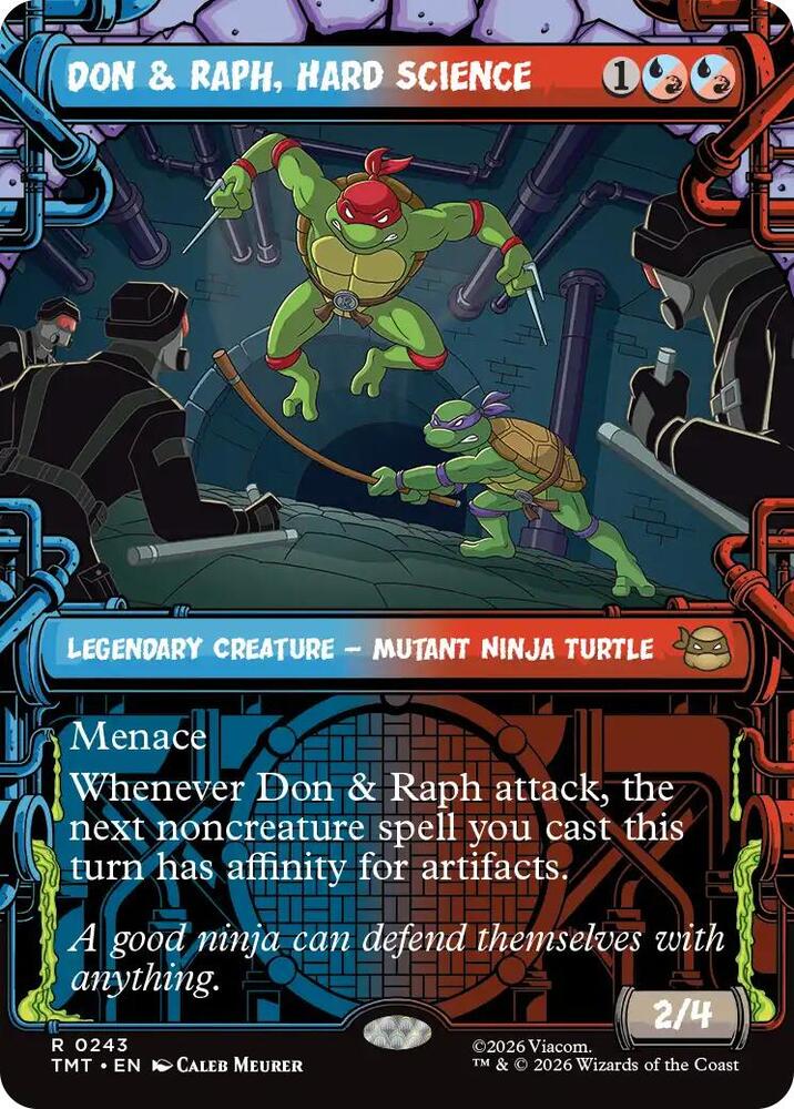 Don & Raph, Hard Science (Showcase) (243) [Teenage Mutant Ninja Turtles]