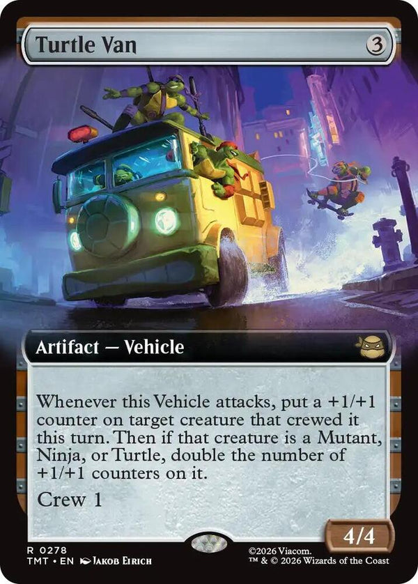 Turtle Van (Extended Art) (278) [Teenage Mutant Ninja Turtles]