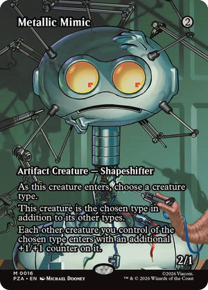Metallic Mimic (Borderless) (16) [Teenage Mutant Ninja Turtles Eternal-Legal]