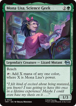 Mona Lisa, Science Geek (123) [Teenage Mutant Ninja Turtles]