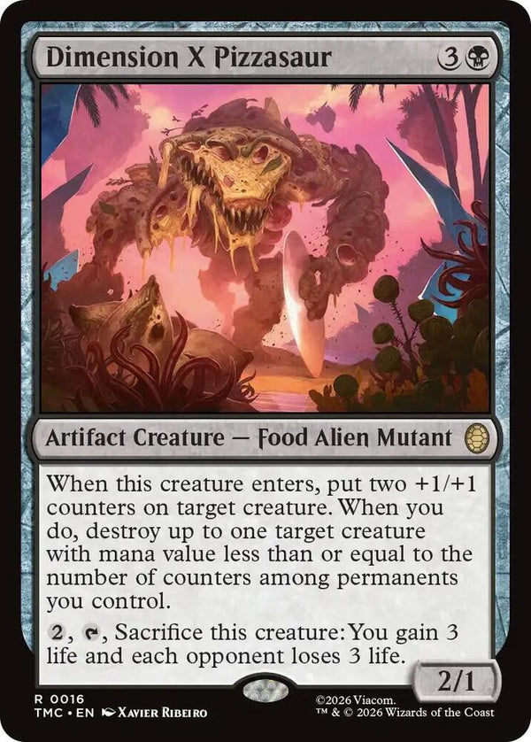 Dimension X Pizzasaur (16) [Teenage Mutant Ninja Turtles Commander]