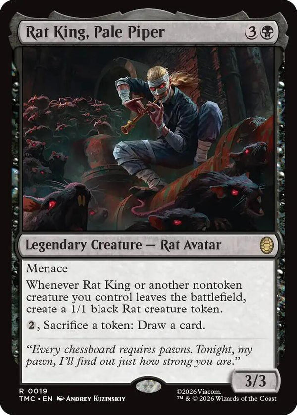 Rat King, Pale Piper (19) [Teenage Mutant Ninja Turtles Commander]