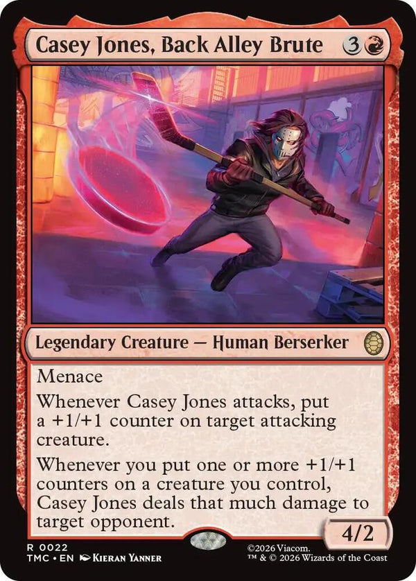 Casey Jones, Back Alley Brute (22) [Teenage Mutant Ninja Turtles Commander]