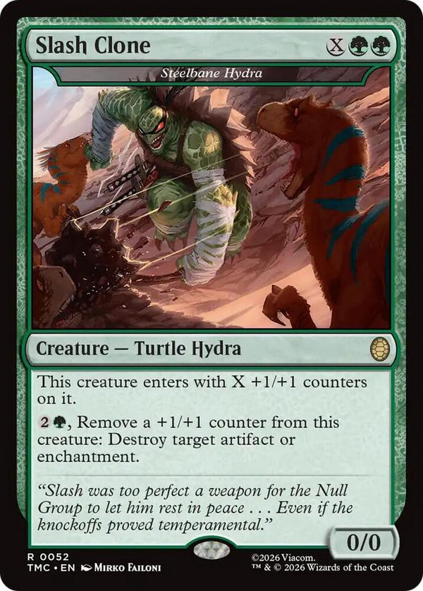 Slash Clone - Steelbane Hydra (52) [Teenage Mutant Ninja Turtles Commander]
