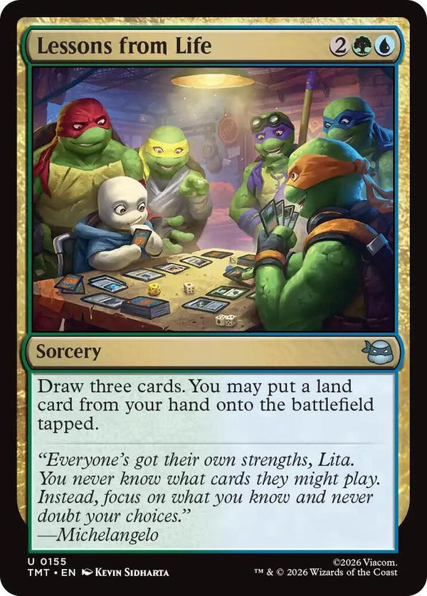 Lessons from Life (155) [Teenage Mutant Ninja Turtles Commander]