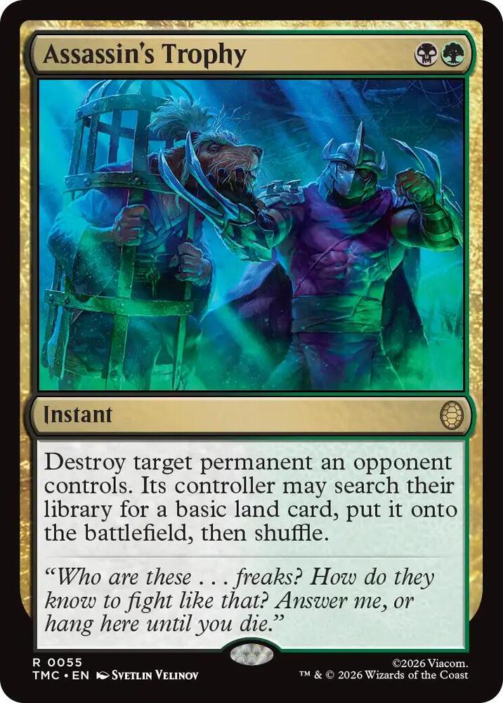 Assassin's Trophy (55) [Teenage Mutant Ninja Turtles Commander]