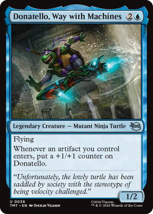 Donatello, Way with Machines (38) [Teenage Mutant Ninja Turtles]