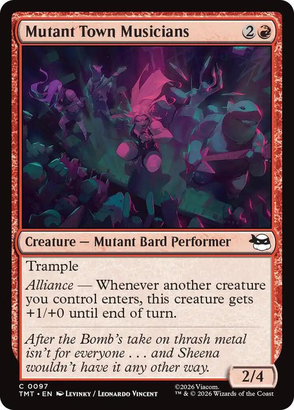 Mutant Town Musicians (97) [Teenage Mutant Ninja Turtles]