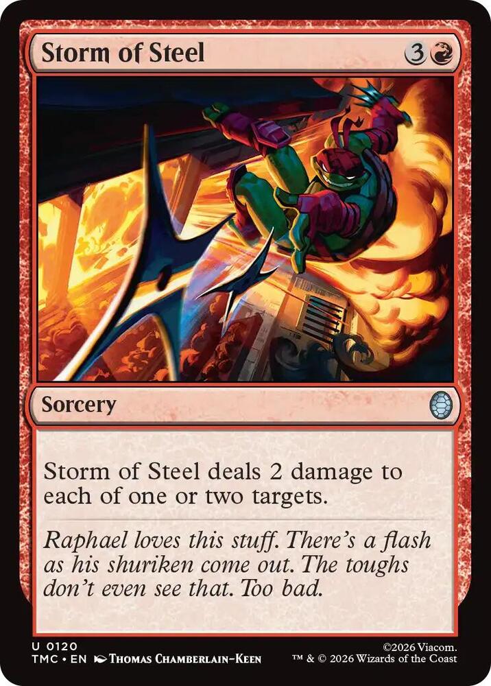 Storm of Steel (120) [Teenage Mutant Ninja Turtles Commander]