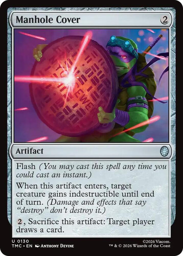 Manhole Cover (130) [Teenage Mutant Ninja Turtles Commander]