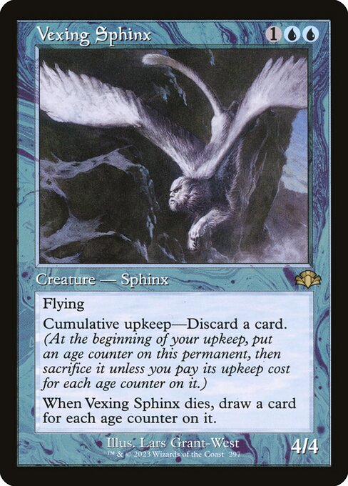 Vexing Sphinx (297) [Dominaria Remastered]