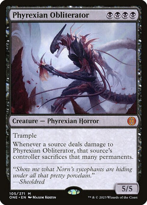 Phyrexian Obliterator (105) [Phyrexia: All Will Be One]