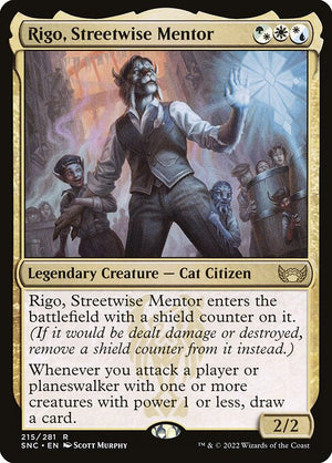 Rigo, Streetwise Mentor (215) [Streets of New Capenna]