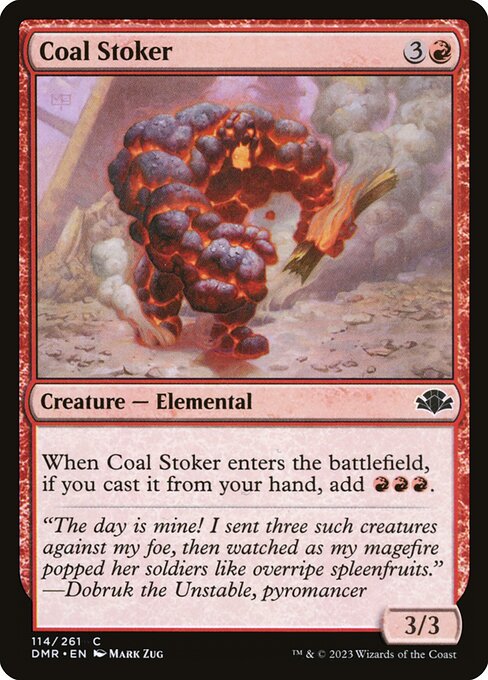 Coal Stoker (114) [Dominaria Remastered]
