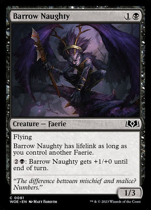 Barrow Naughty (81) [Wilds of Eldraine]
