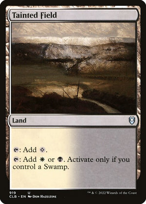 Tainted Field (919) [Commander Legends: Battle for Baldur's Gate]