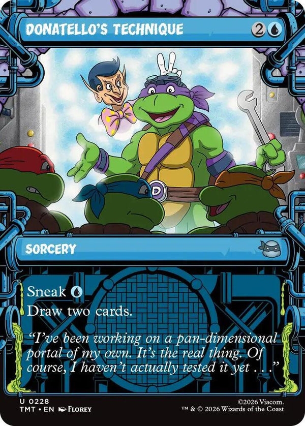 Donatello's Technique (Showcase) (228) [Teenage Mutant Ninja Turtles]