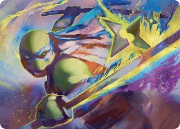 Leonardo's Technique Art Card (2) [Teenage Mutant Ninja Turtles Art Series]