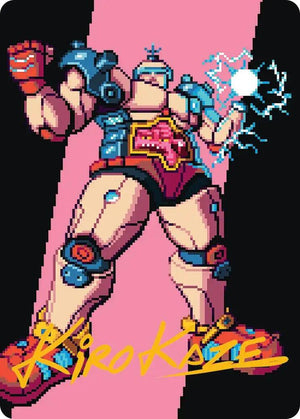 Krang, the All-Powerful Art Card (Gold-Stamped Signature) (34) [Teenage Mutant Ninja Turtles Art Series]