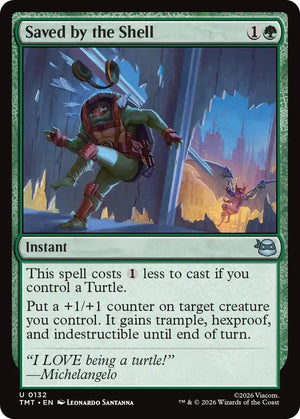 Saved by the Shell (132) [Teenage Mutant Ninja Turtles]