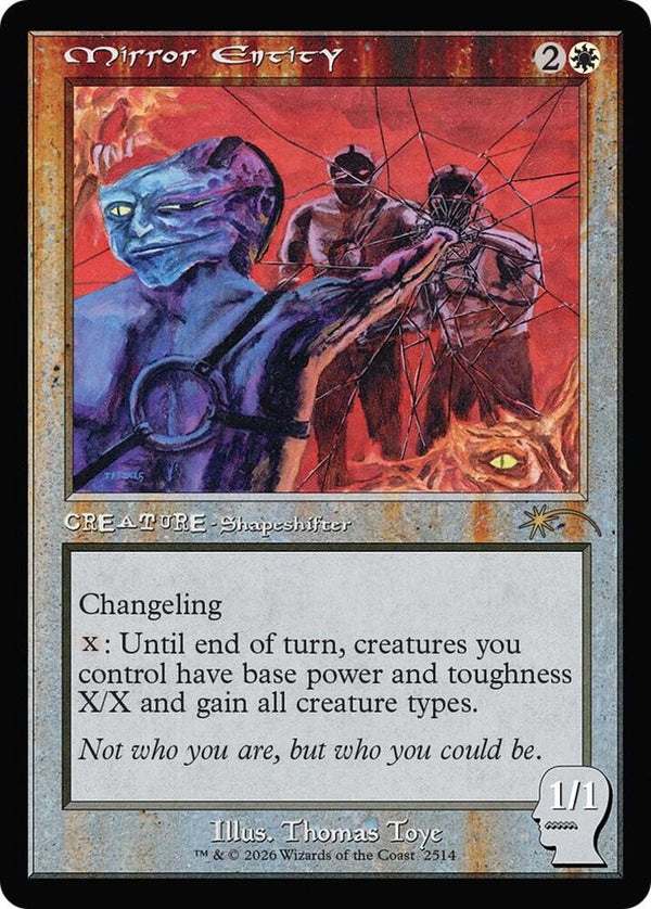 Mirror Entity (2514) [Secret Lair Drop]