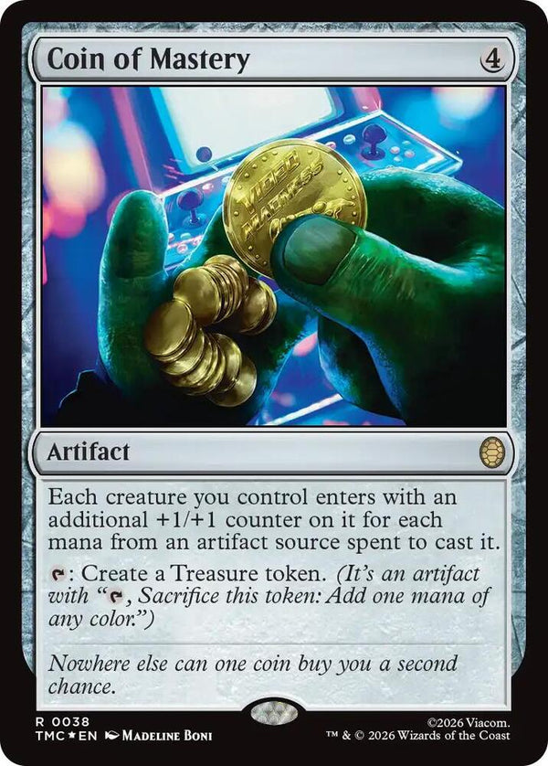 Coin of Mastery (Surge Foil) (38) [Teenage Mutant Ninja Turtles Commander]