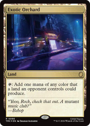 Exotic Orchard (Surge Foil) (66) [Teenage Mutant Ninja Turtles Commander]