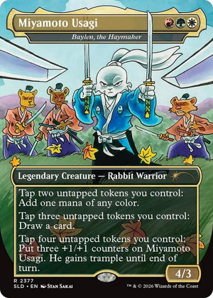 Miyamoto Usagi - Baylen, the Haymaker (2377) [Secret Lair Drop]