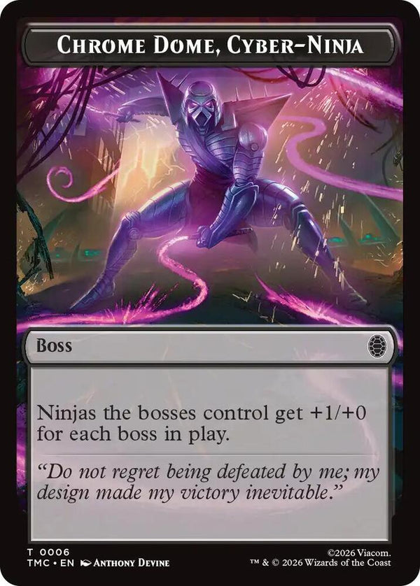 Chrome Dome, Cyber-Ninja (6) [Teenage Mutant Ninja Turtles Commander]