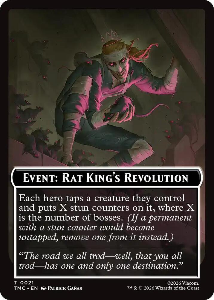 Event: Rat King's Revolution (21) [Teenage Mutant Ninja Turtles Commander]