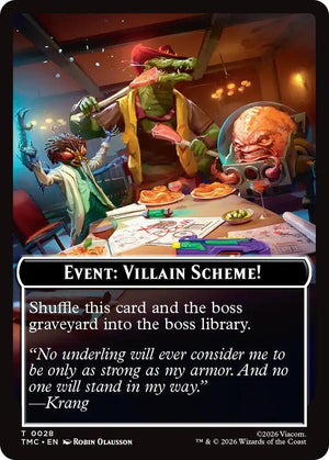 Event: Villain Scheme! (28) [Teenage Mutant Ninja Turtles Commander]