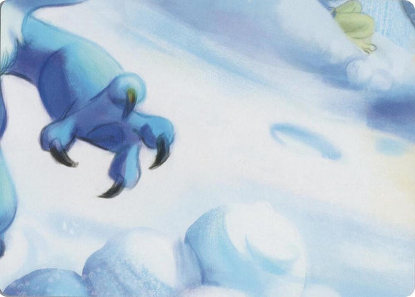 Winterspell Snowball Fight Puzzle Insert (Bottom Middle) [Winterspell]