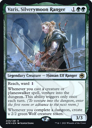 Varis, Silverymoon Ranger (209a) [Adventures in the Forgotten Realms Promos]