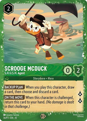 Scrooge McDuck - S.H.U.S.H. Agent (36) [Disney Lorcana Promo Cards]