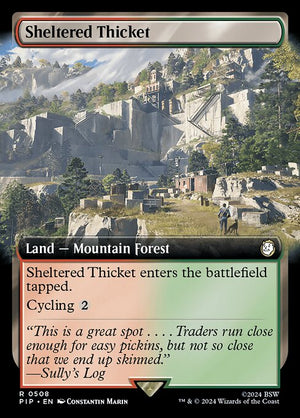 Sheltered Thicket (508) [Fallout] [Extended Art]