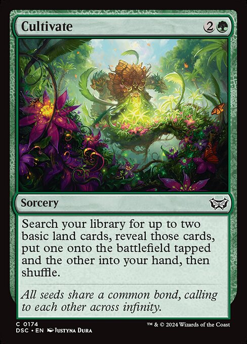 Cultivate (174) [Duskmourn: House of Horror Commander]